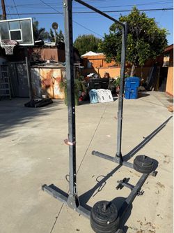 Bench press/squat rack