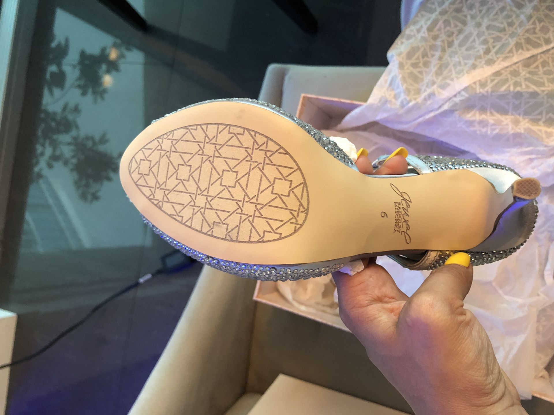 Badgley Mischka Jewel Zaina Bridal Shoe In