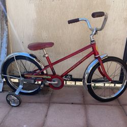 Vintage Schwinn Red Chicago Pixie Bike 