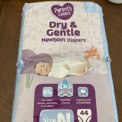 Parents Choice Dry & Gentle Diapers (Newborn)