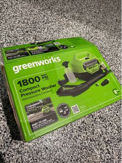 Greenworks Pressure Washer