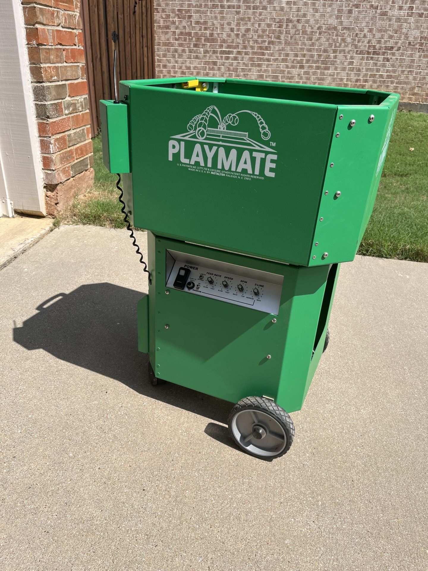 Playmate Volley Remote Control Tennis Ball Machine