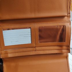 Wallet Leather Charter Club