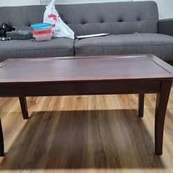 Wood cherry coffee table