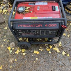 Predator 4000 Watts Gas Generator