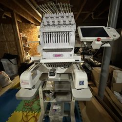 SWF MAS- 12 Embroidery Machine 