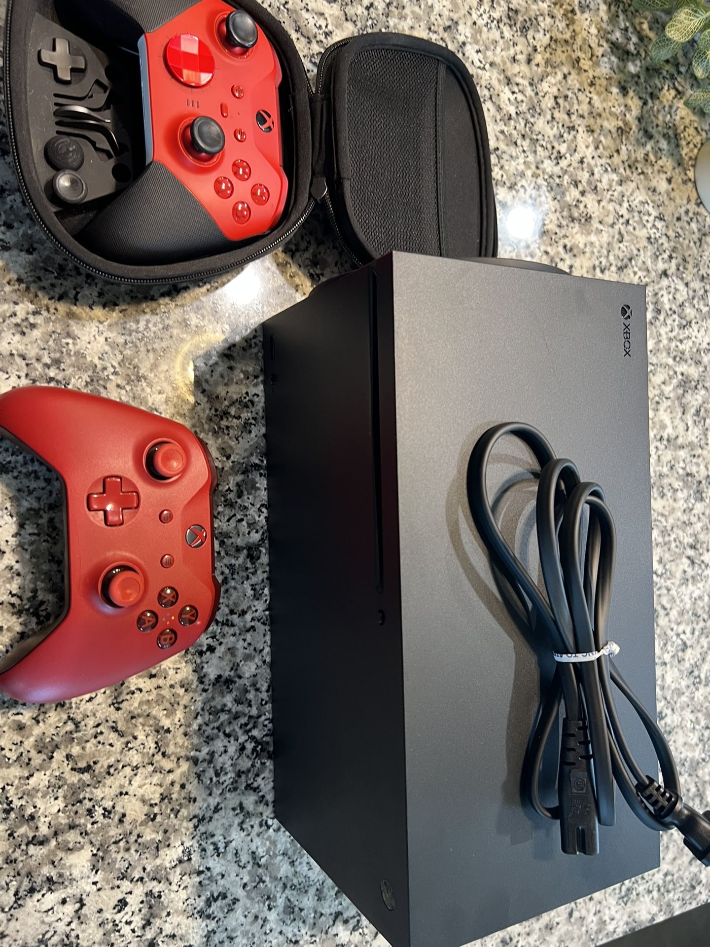 Xbox Series X 1TB with Elite 2 controller and extra controller, $425
