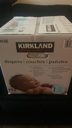 Kirkland diapers size 1