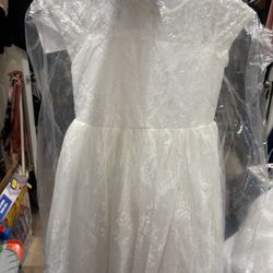 Girls white Dress 