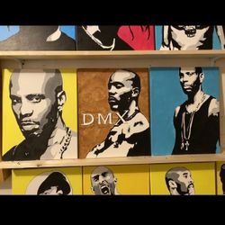 DMX Original Painting 16x20 $40 Ea Or 3/$100