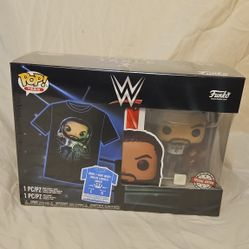 Funko Pop Tees WWE ROMAN REIGNS Head of the Table L