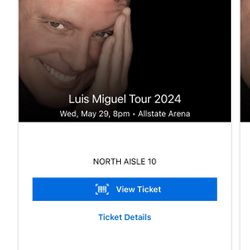 Tickets Luis Miguel - Mayo 29
