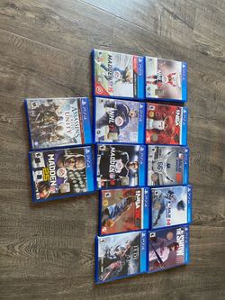 PS4 games
