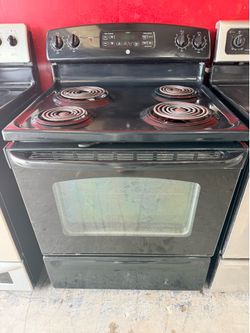 Ge stove Electric black
