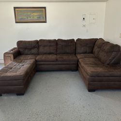 Brown Couch 