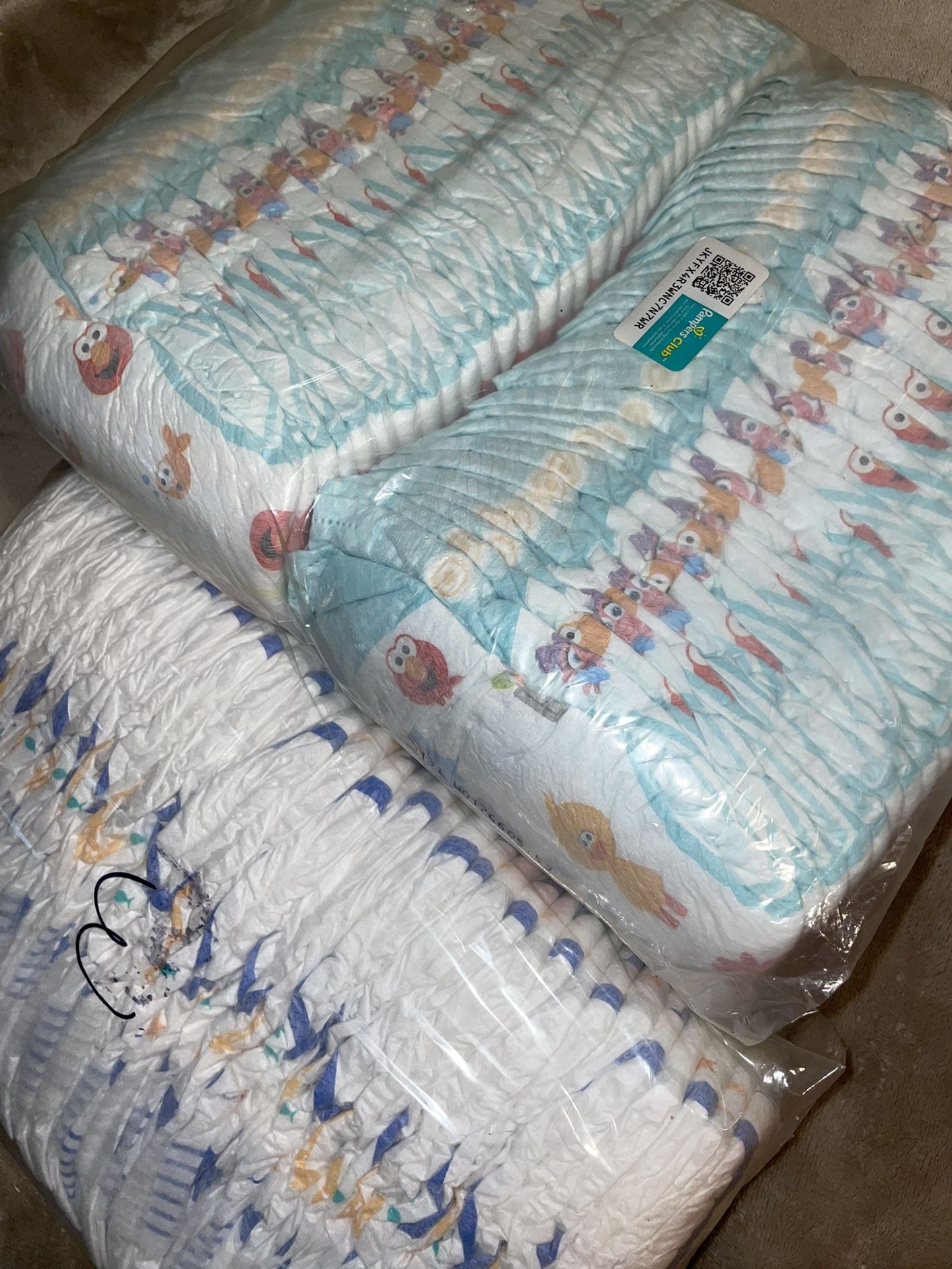 Diapers size 2 and 3