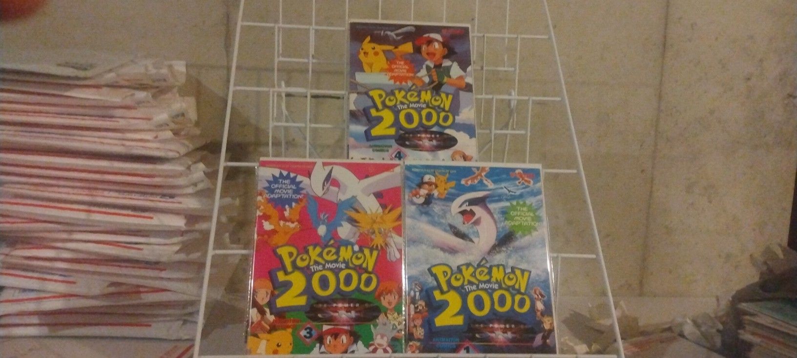 Pokemon The Movie 2000 Comic