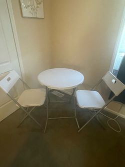 Mainstays Table and chairs