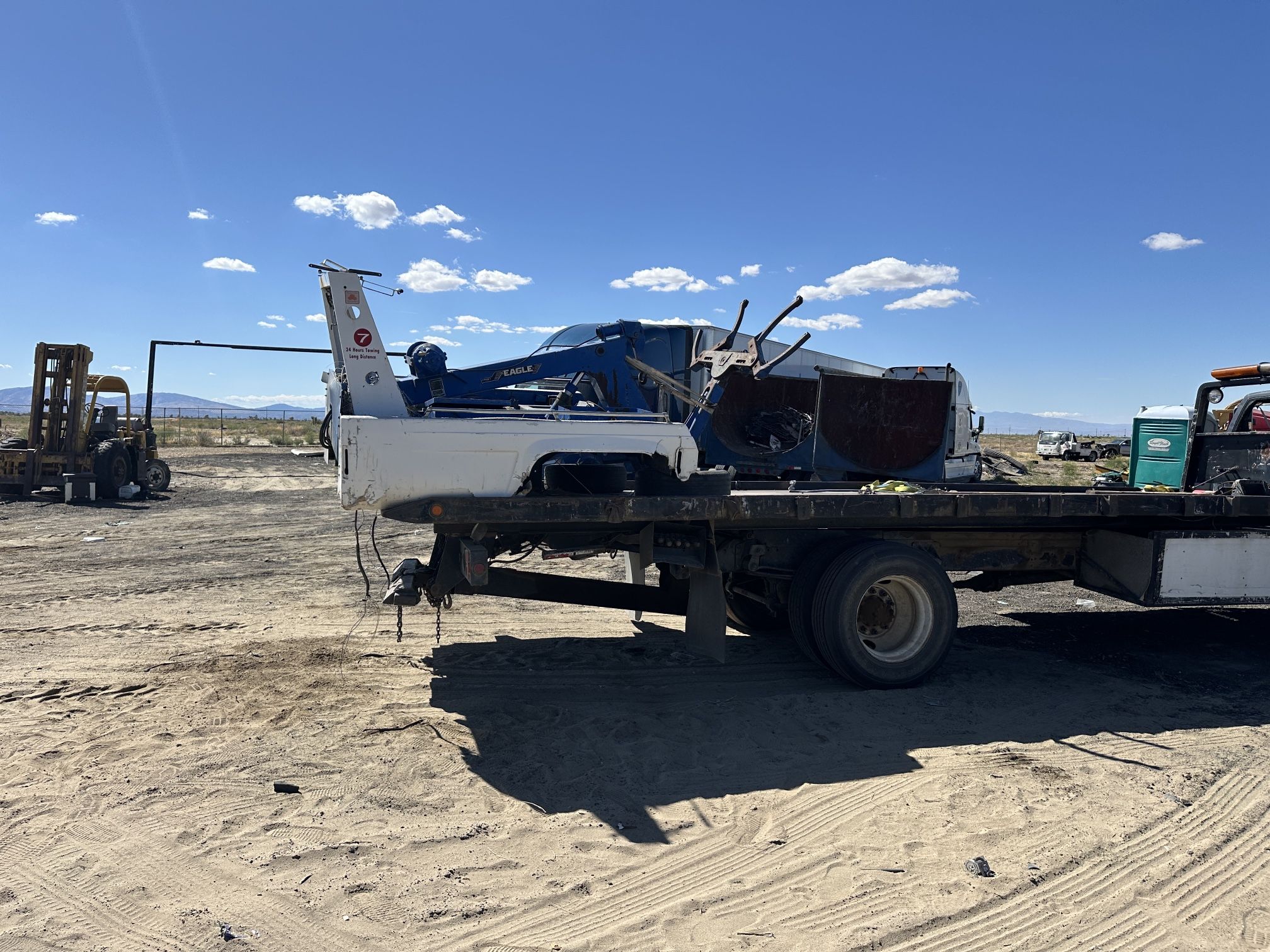 Eagle Wheel Lift Tow Truck Bed
