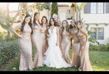 slim fit dress slacks Gold Sequin Maxi Dress