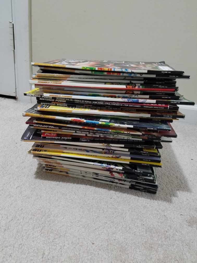 Various Nintendo Power Magazines