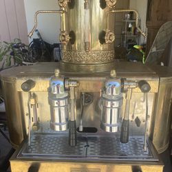 Espresso Cappuccino Machine Rare Large 