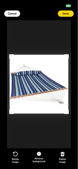 2 person Quilted Hammock with Pillow