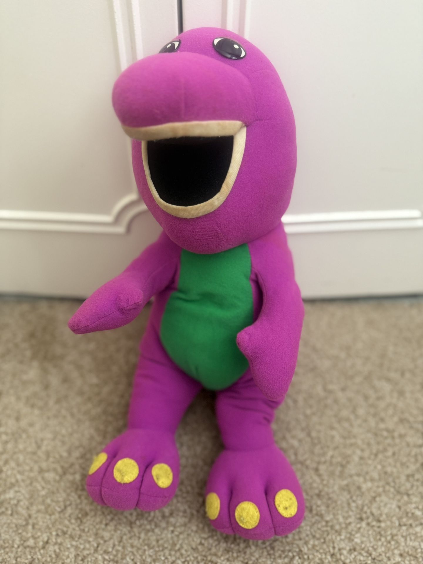 Talking Barney Plushie
