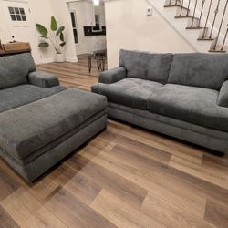UNUSED Sofa set and dining chairs!!