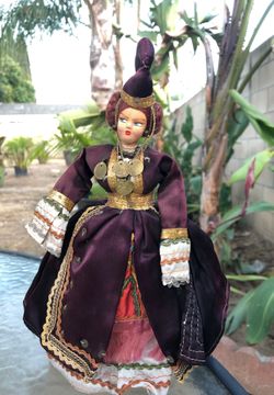 Vintage Greek Doll