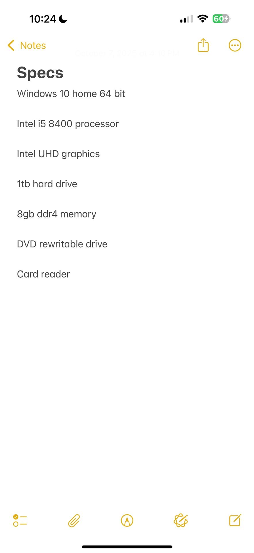 Desktop Computer