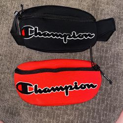 Champion Prime Sling Waist Pack - Black, Red
