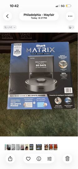 Shark Matrix Self-Empty Robot Vacuum