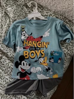 Mickey Mouse Toddler set size 24months