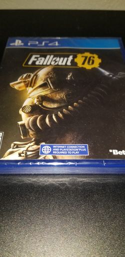 Fallout 76 ps4 brand new
