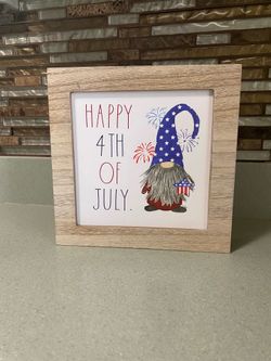 BRAND NEW RAE DUNN 8x8 DECOR