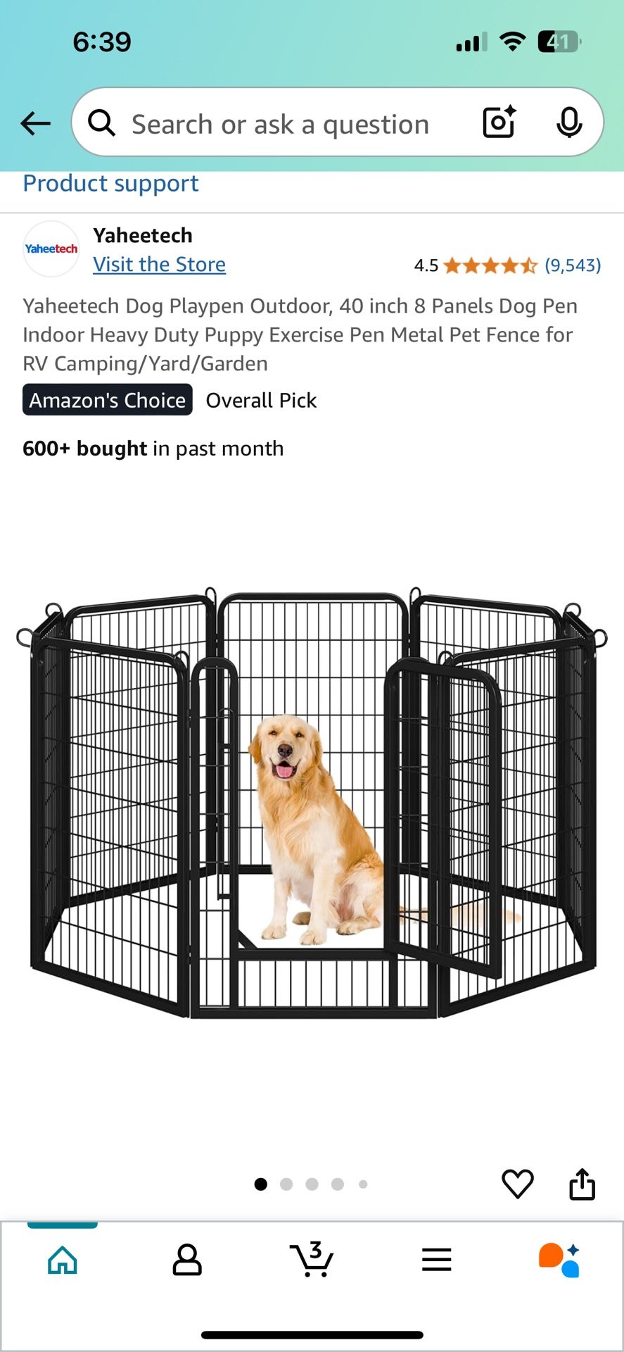 Dog Play Pen