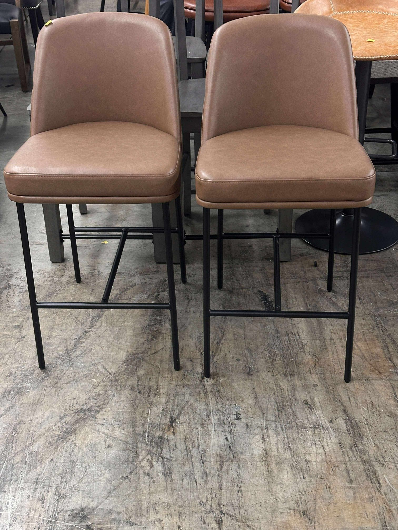 CHITA Counter Height Bar Stools Set of 2,