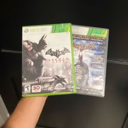 Batman Arkham City & Asylum Xbox 360 (USED)