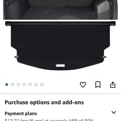 Trunk Cargo Cover