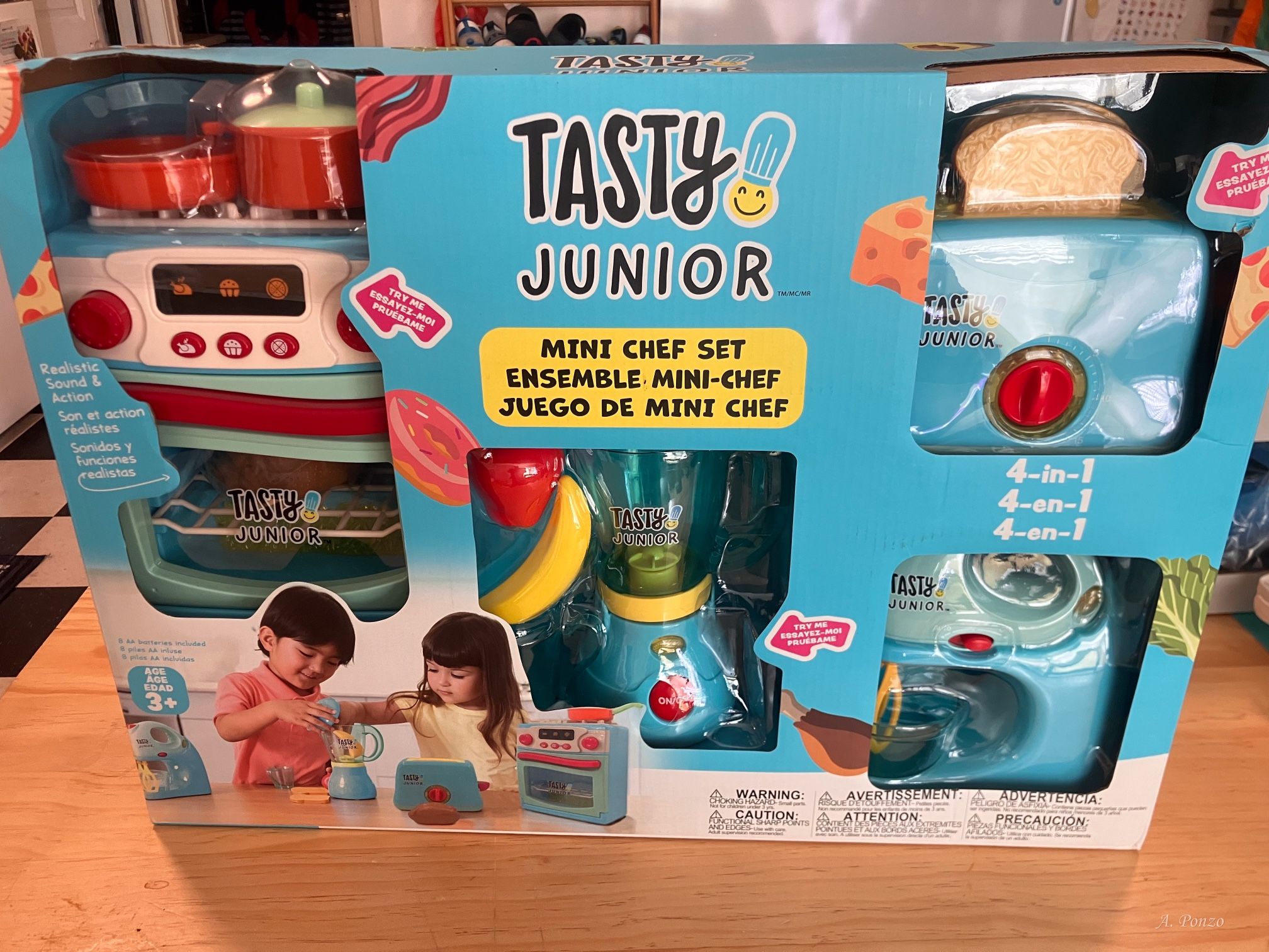 Tasty Jr. Mini Chef 4-in-1 Playset