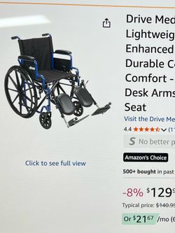 Wheelchair New in box never used
