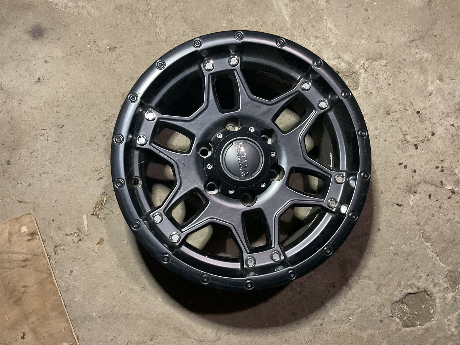 16” Custom Black Wheels For Sale $350