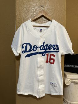 RARE Vintage HIDEO NOMO Los Angeles Dodgers Jersey Medium Russell Athletic 90s