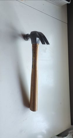 WorkForce 16oz Bamboo Wood Claw Hammer Heavy Duty approx Solid forged steel head and eco-friendly FSC certified bamboo handle(Large) only $6