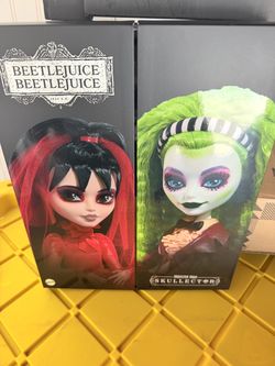 Mattel Monster High Skullector Beetlejuice & Lydia Deetz Doll Set