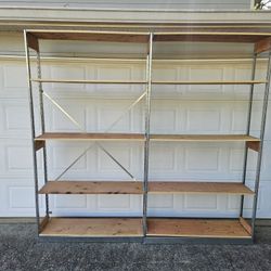 Tall Commercial Grade Shelving Units With Adjustable Shelves
Garage Basement Warehouse Storage 