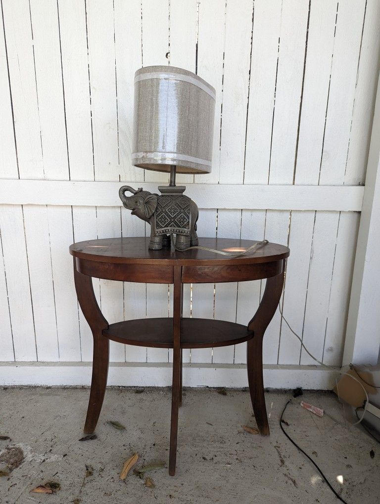 Wooden Side Table Or Accent Table 