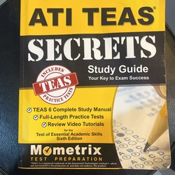 ATI TEAS SECRETS STUDY GUIDE