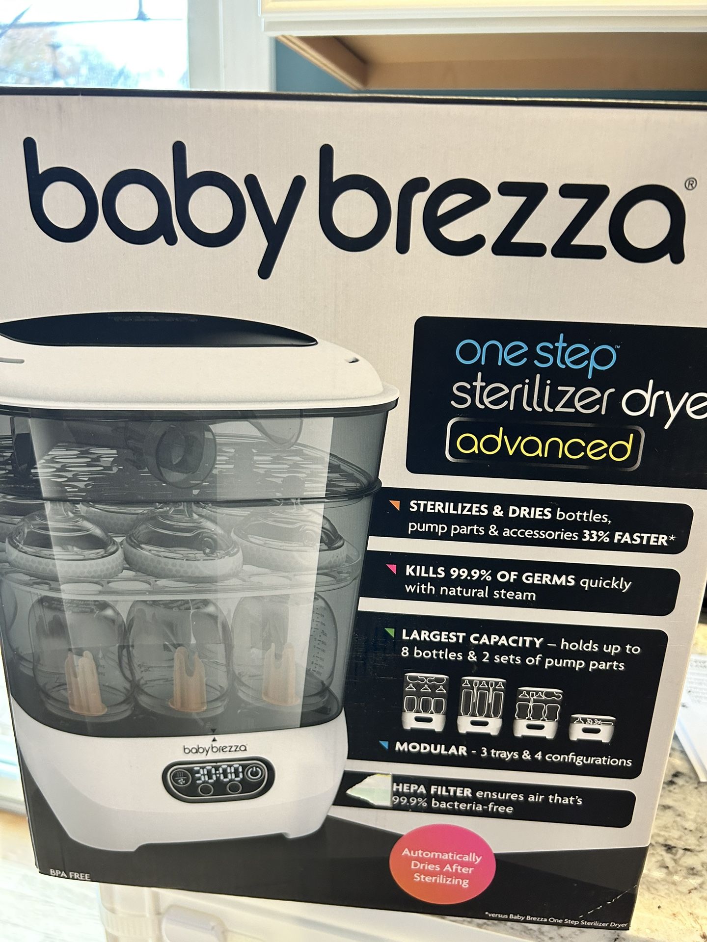 Baby Brezza sterilizer 
